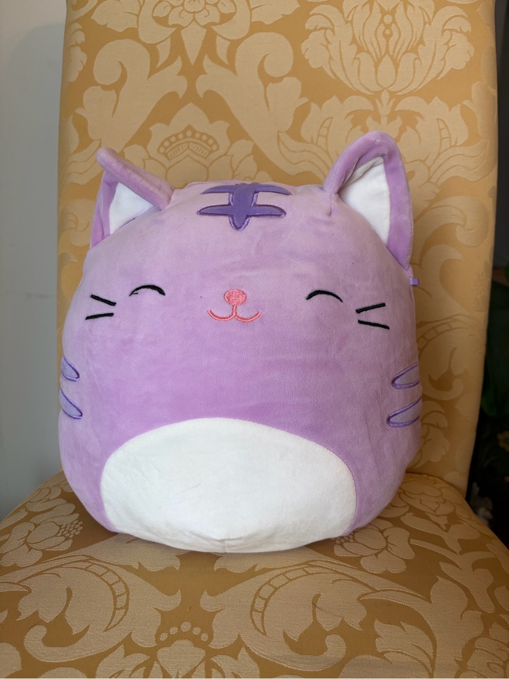 Squishmallows Lavender Purple Cat Plush